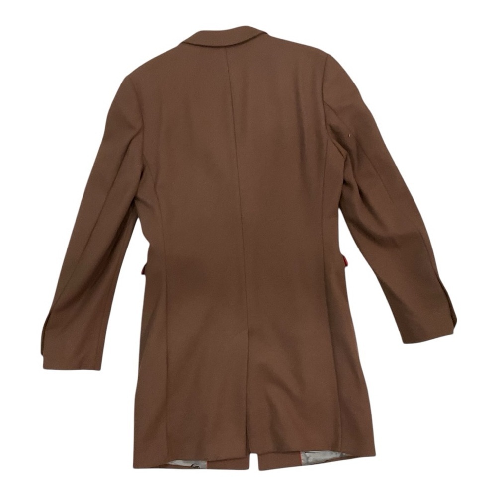 🙈 Noose & Monkey Brown‎ Long Blazer 🧥 36RG Statement Jacket - Picture 7 of 7